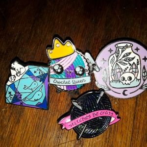 Lot Pins Crochet Pins 4